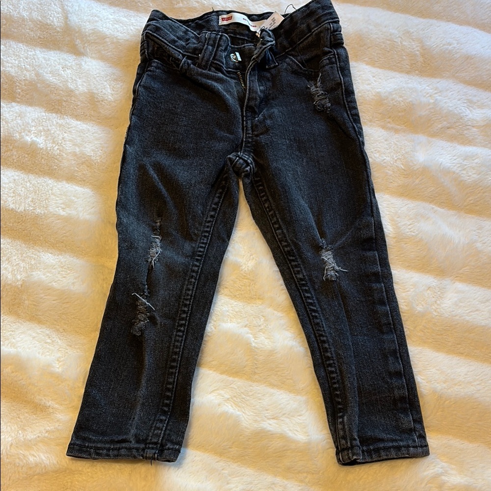 Stylish Black Kids Jeans
